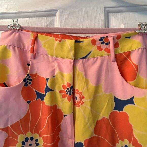 70s style floral bell bottoms - Picture 4 of 4